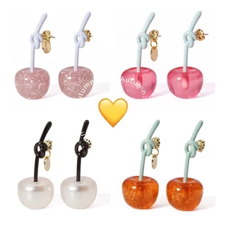 (✨️แท้💯shop🇯🇵/พร้อมส่ง🌈) ต่างหู 🌟Sailor Moon🌟 เชอรี่🍒 สตอเบอรี่🍓 Liquem แบรนด์ที่ x Murakami🎉🎉