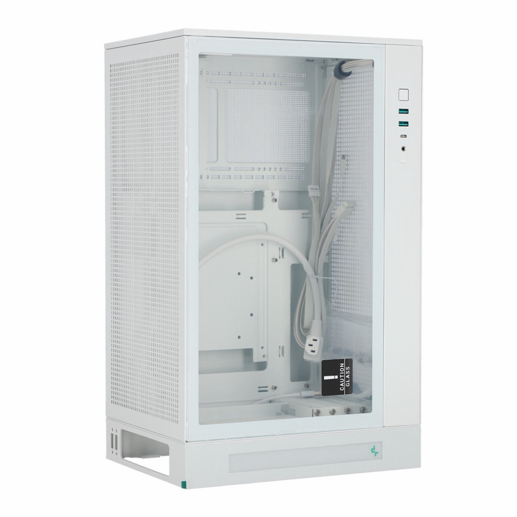 DEEPCOOL CH270 DIGITAL WHITE MICRO-ATX