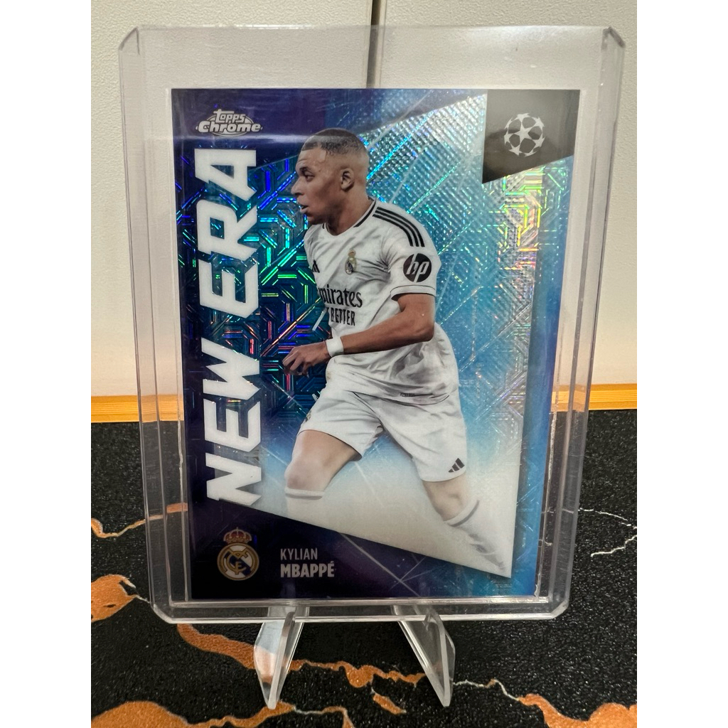⚽️ [ขาย] Topps Chrome Kylian Mbappé "NEW ERA" – Real Madrid