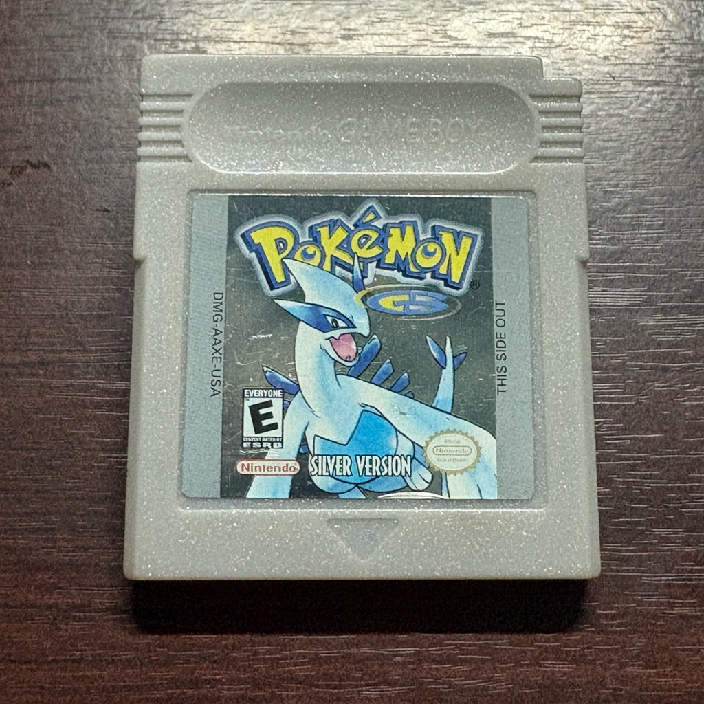 ตลับแท้ Pokemon Silver (US) GBC