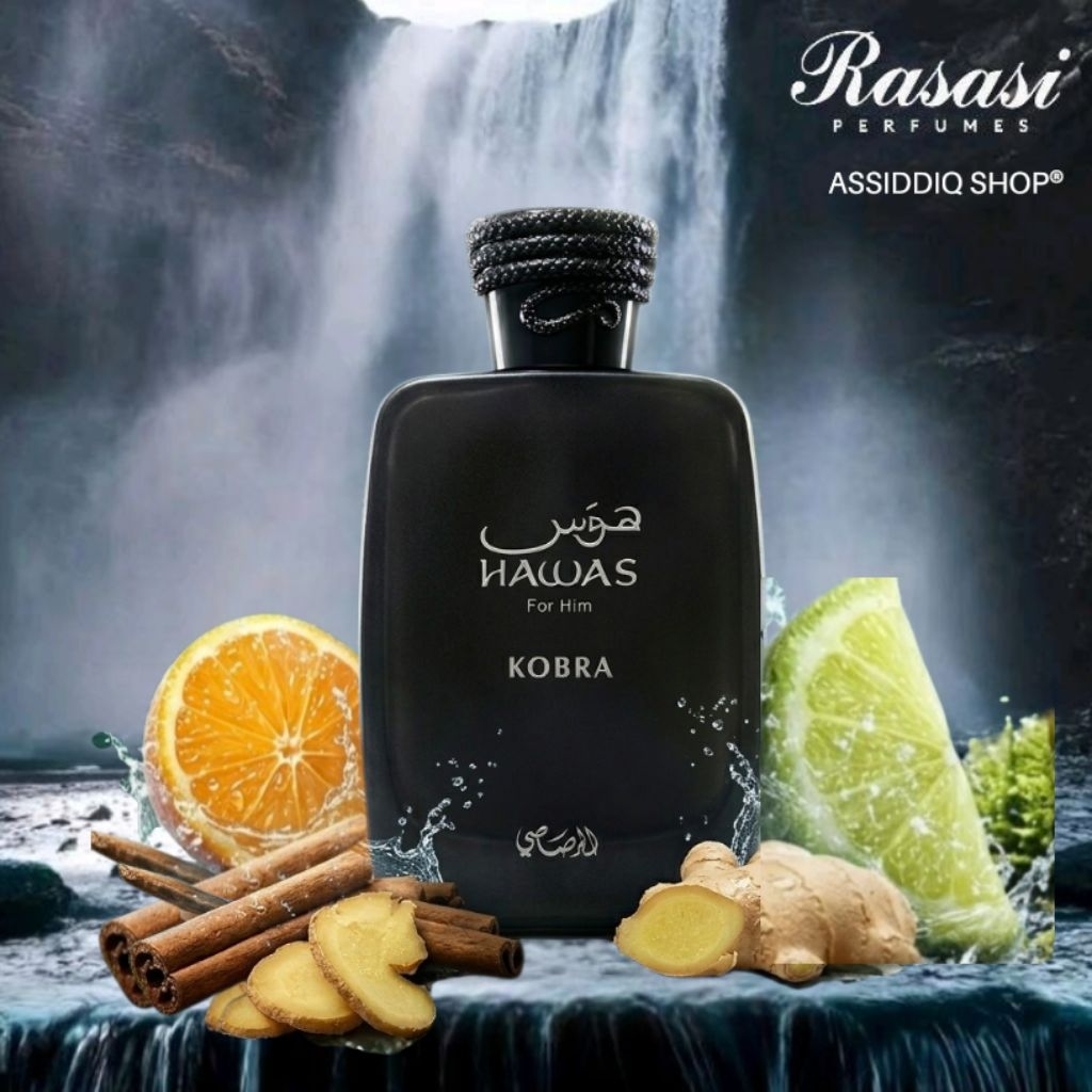 Hawas Kobra For Him  EDP  By Rasasi 100 ml แท้💯