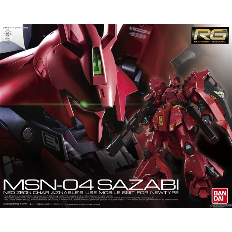 RG 1/144 MSN-04 Sazabi