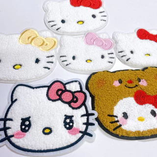 การ์ตูนรีดติดเสื้อผ้า diy ไหมพรมฟูนิ่ม ตกแต่งเสื้อผ้า กางเกง กระเป๋า cute