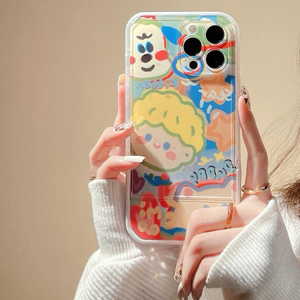 เคสไอโฟน TPU นุ่ม ป้องกันการกระแทกและขีดข่วน สำหรับ iPhone