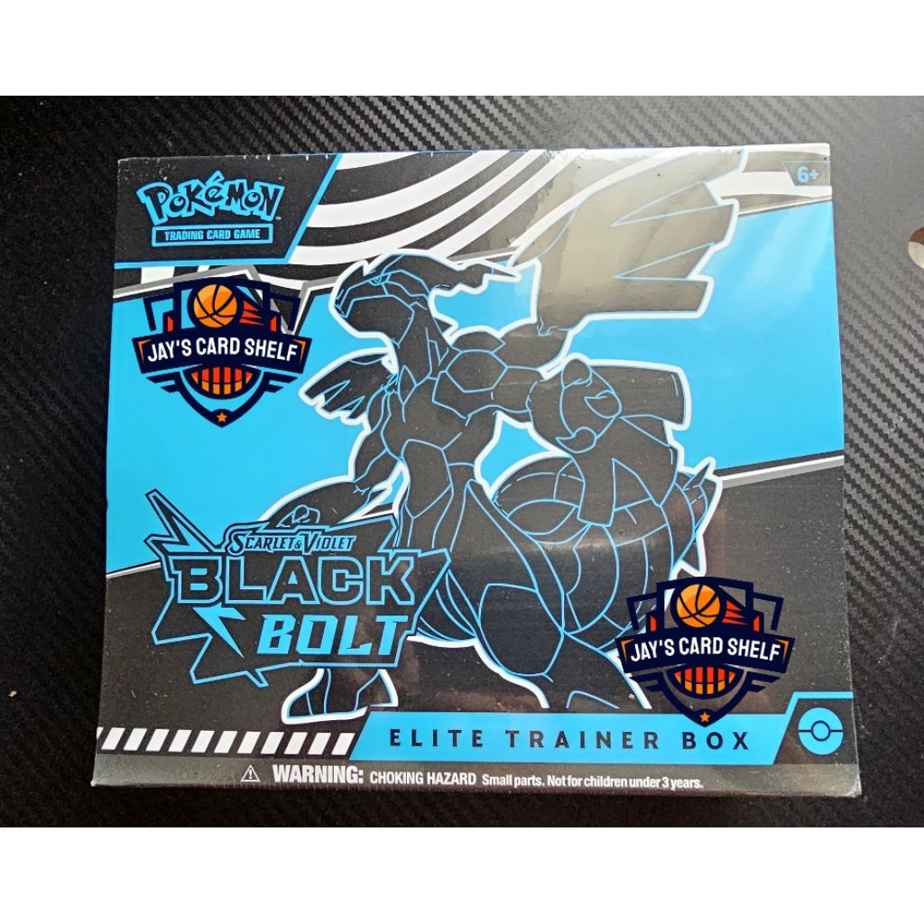 Pokemon TCG: Scarlet & Violet—Black Bolt Elite Trainer Box (ETB) Ready to ship