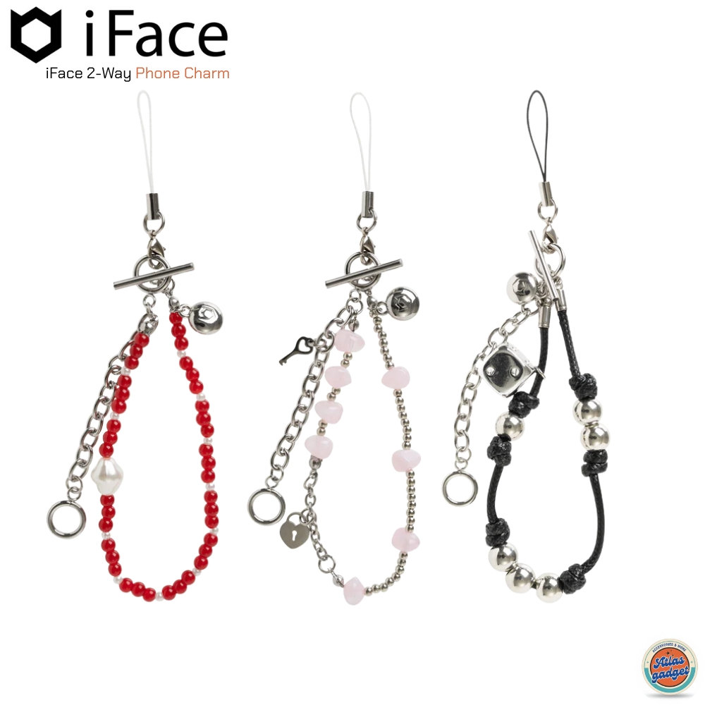 iFace 2-Way Phone Charm สายคล้องโทรศัพท์ดีไซน์สุดน่ารัก จาก iFace เกาหลีใต้