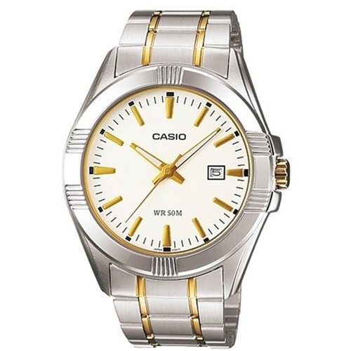 CASIO นาฬิกาข้อมือผู้ชาย สายสแตนเลส รุ่น MTP-1308,MTP-1308SG,MTP-1308SG-7A