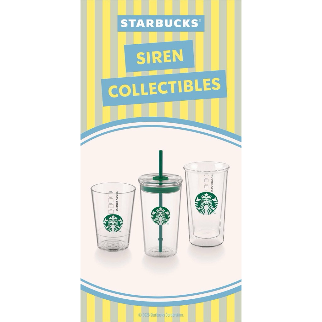 💯% Starbucks®️Siren Collectibles