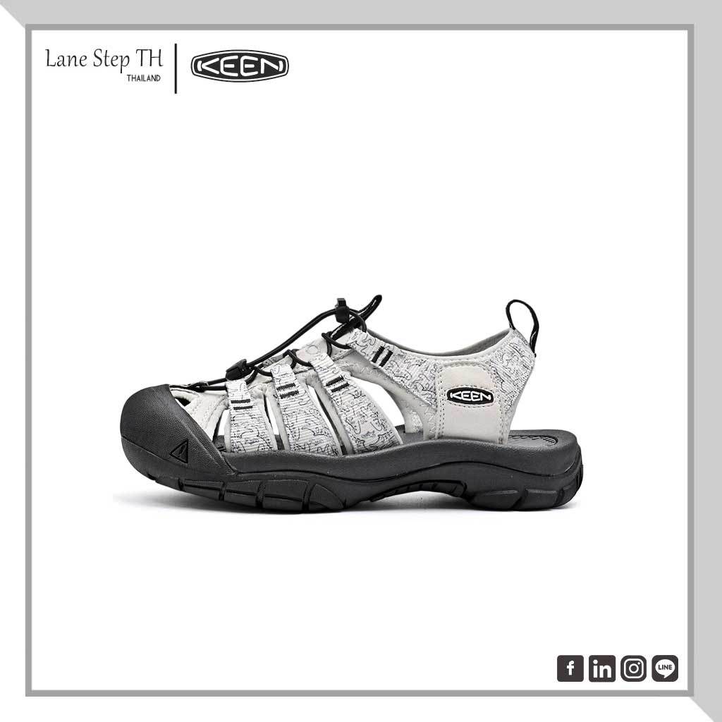KEEN รองเท้าแตะหุ้มนิ้วทางน้ำ ซับในนุ่มระบายอากาศ กันลื่นโคลน กันกระแทกเต็มเท้า เป่าแห้งเร็ว เดินป่าทั้งวันสบาย ราคา ถูกที่สุด ดีลบีเคเค