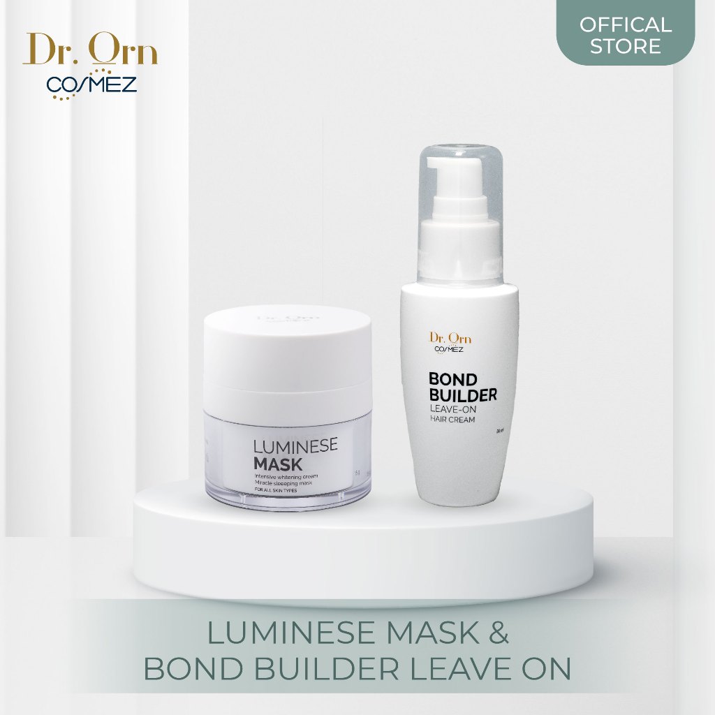 Dr.Orn Cosmez Luminese Mask 1 ชิ้น + Bond Builder 1 ชิ้น