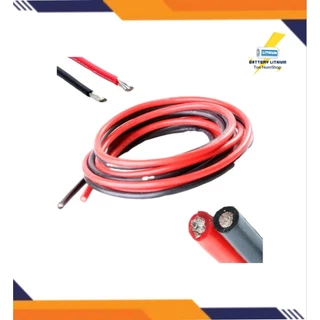 สายไฟซิลิโคน สายไฟทองแดง แท้ 100% เคลือบดีบุก สายอ่อน ทนความร้อนสูง 8-24awg (ตัดความยาวตลอด)