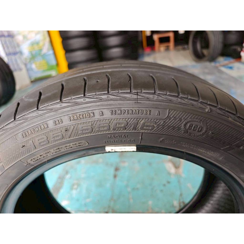 ยางเปอร์เซ็นต์ Goodyear ขนาด 185 55 R16 ปี24 ราคา 354 บาท