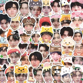 พร้อมส่ง สติ๊กเกอร์ GMM แบบการ์ตูน มี79 ดวง /แบบหน้าดารา มี 80 ดวง/ตี่ตี๋ป๋อ108ดวง
