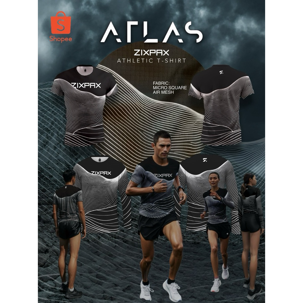 ATLAS Athletic T-Shirt : ZIXPAX