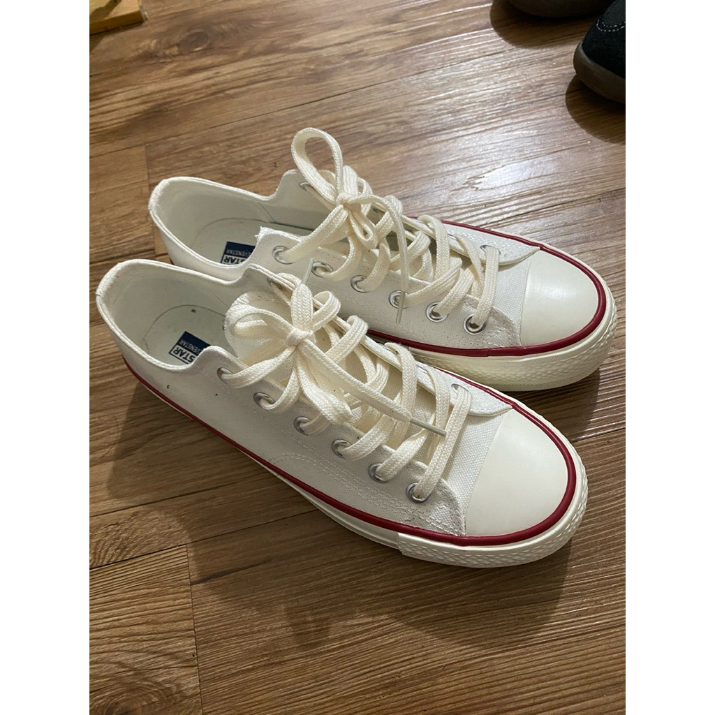 MISTERY รองเท้าผ้าใบ สูง 3 ซม รุ่น CLASSIC PLATFORM สีขาว