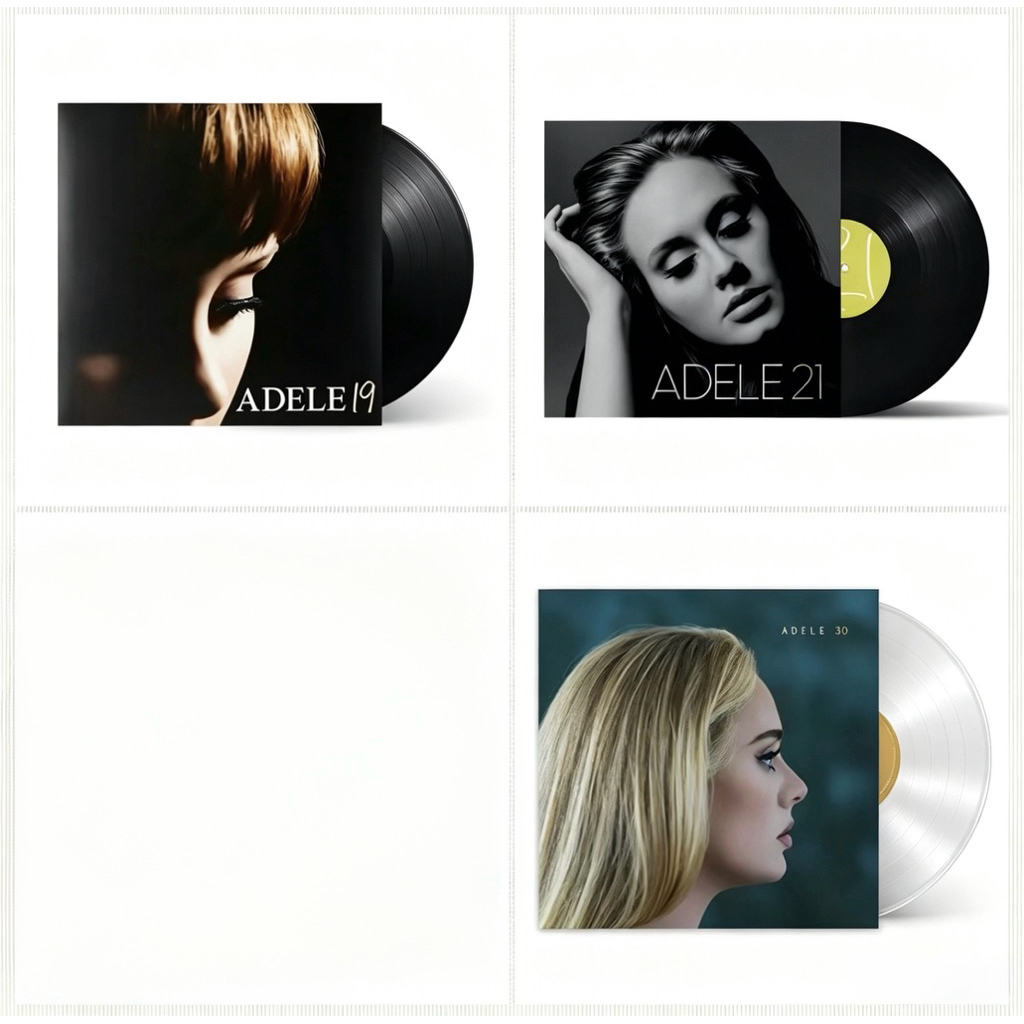 พร้อมส่ง Adeleมี19-21-30/แผ่นเสียง/Vinyl/ใหม่เอี่ยมซีล