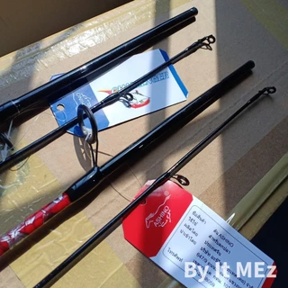 [ ของแท้ ] คันตีเหยื่อปลอม Ashino Challenger 2 ท่อน 6.6/7 ฟุต ของแท้ คันสปิน/คันเบท Line 8-17lb ด้ามยาง งานช่อน