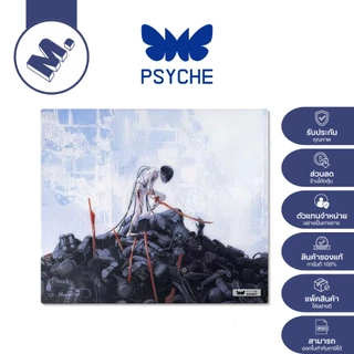 MID-01 "Yeku" Limited Edition — PSYCHE Gear แผ่นรองเมาส์กระจกชนิด Balanced (Uncoated / Limited Drop)