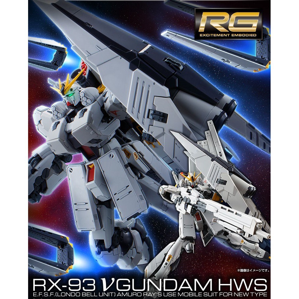 [Pre-Order] #เดือน06/2026 RG 1/144 RX-93 Nu Gundam HWS P-BANDAI