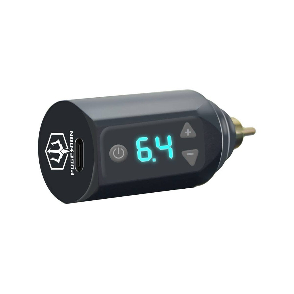 Wireless Tattoo Power Supply POSEIDON (แบตไร้สาย)