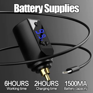 Wireless Tattoo Power Supply POSEIDON (แบตไร้สาย)