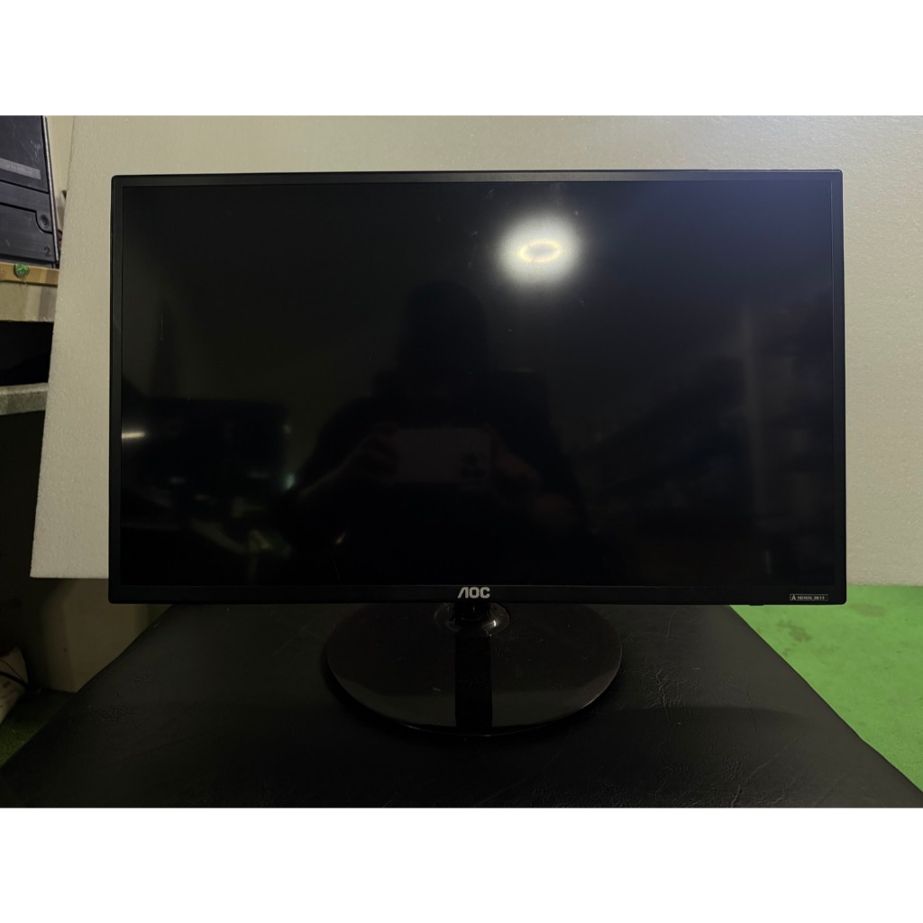 จอคอมมือสอง จอคอมAOC M2461FWH*ขนาดจอ 24 นิ้ว ความละเอียด Full HDใช้งานปกติ ภาพสวย สีชัด ไม่มีเส้น ไม