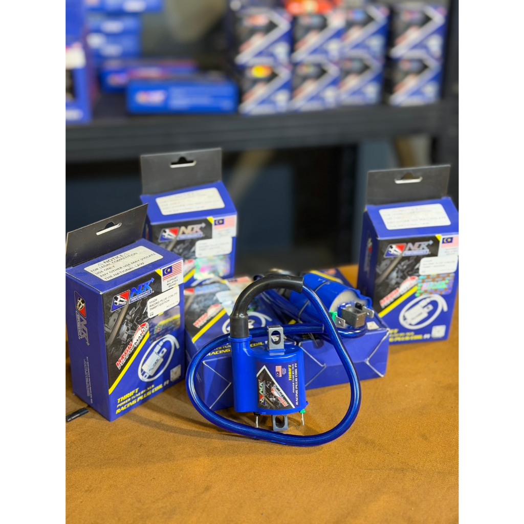 คอร์ยหัวเทียนแต่ง NLK สำหรับ Yamaha Class150-155VVA Aerox,Nmax,Exciter,MT15,R15,MSLAZ,XSR155 ประกัน 