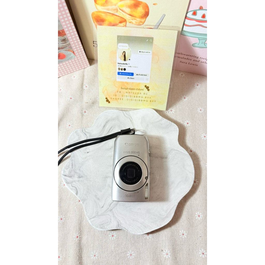ตัวที่3📸canon ixus 300 hs ixy 30 s 📸 silver