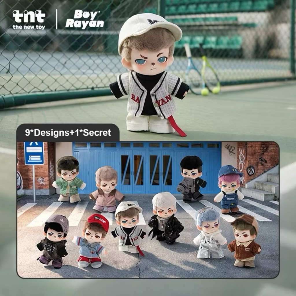 (พร้อมส่ง!!!) แบบเช็คการ์ด พวงกุญแจ TNTSPACE Rayan Urban Walk Series ของแท้