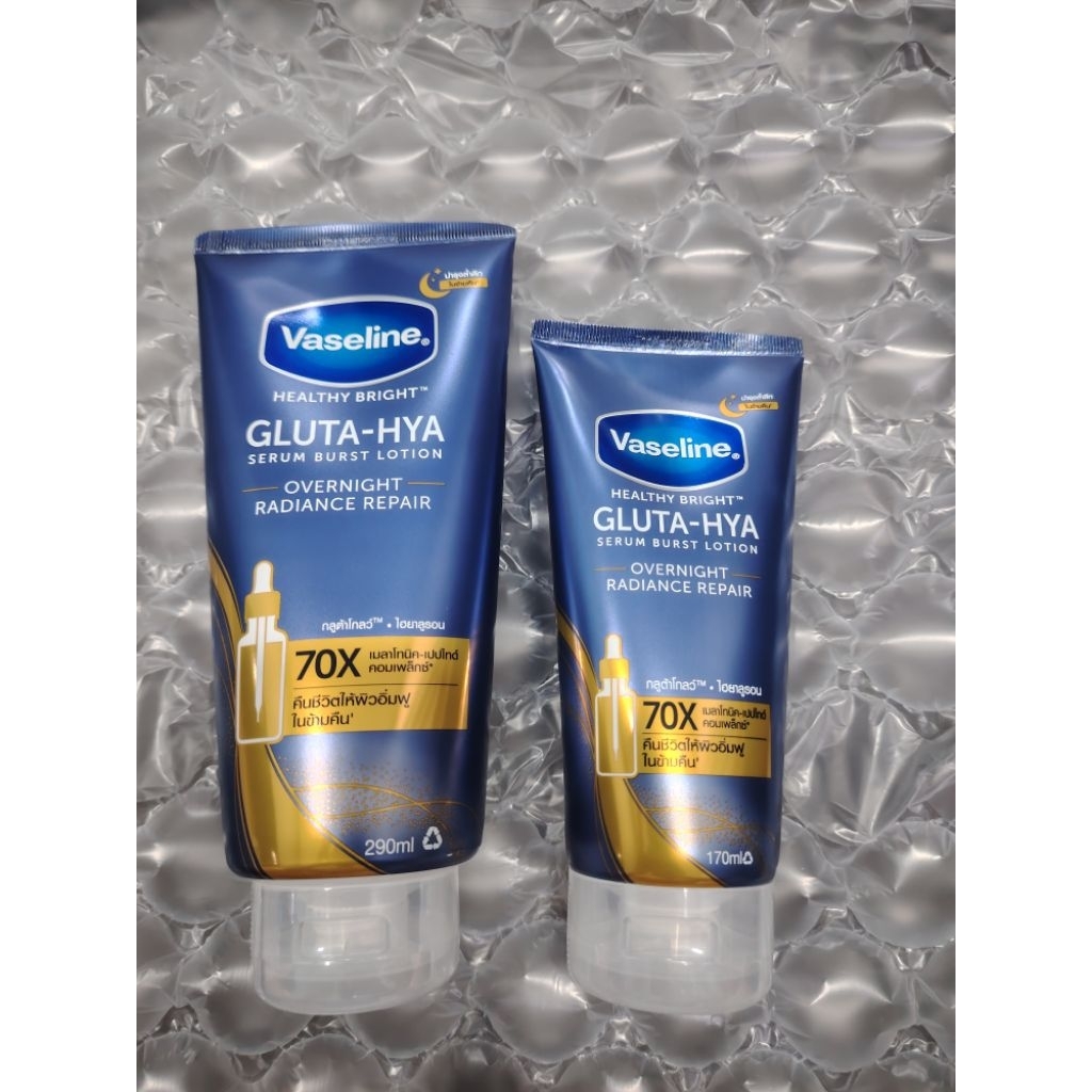 วาสลีน​ : Vaseline​ Gluta-Hya​ Overnight Radiance​ Repair​ Lotion​ (170/290ml)
