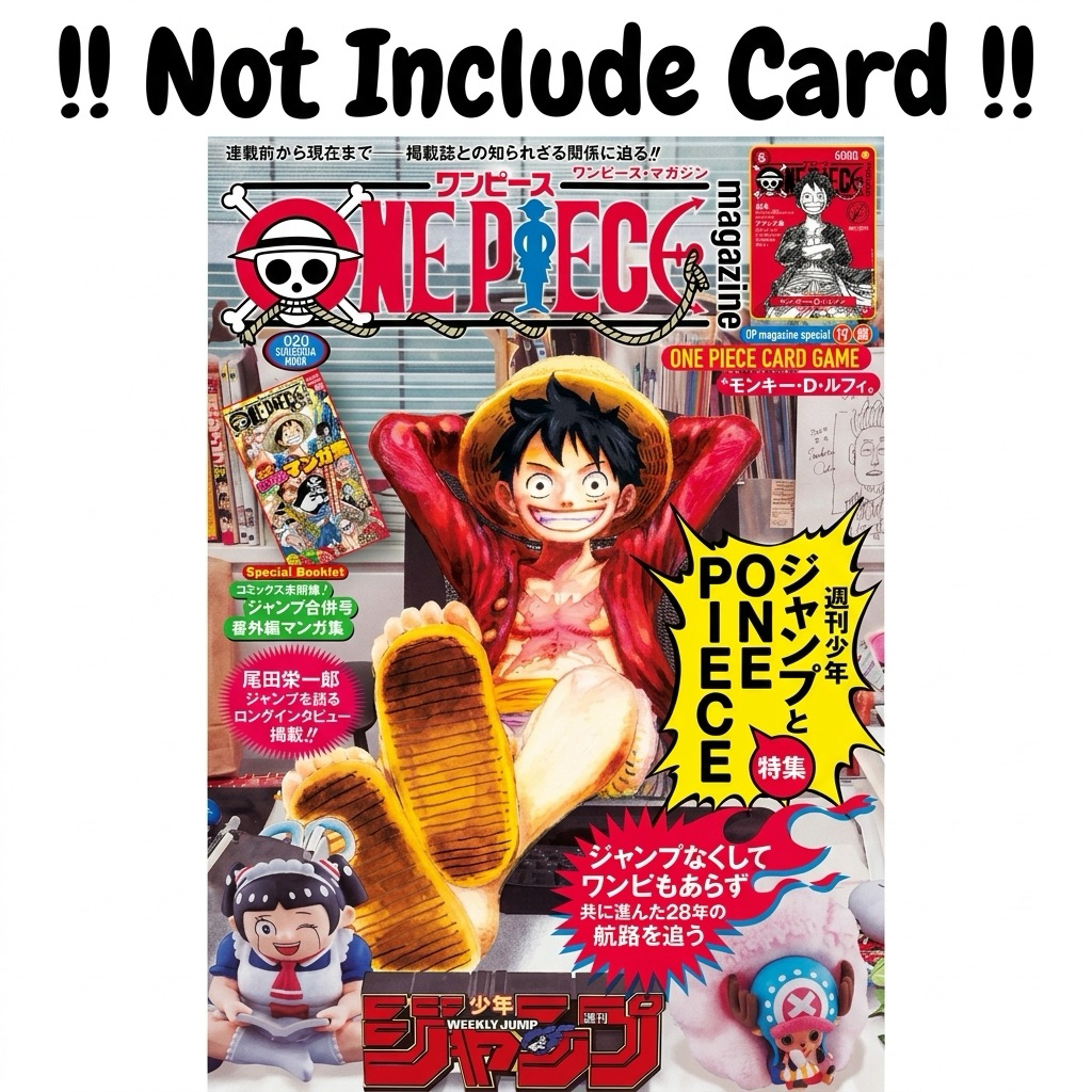 พร้อมส่งในไทย🇹🇭 ONE PIECE magazine Vol.20 Japanese original version ‼️ไม่มีการ์ด‼️