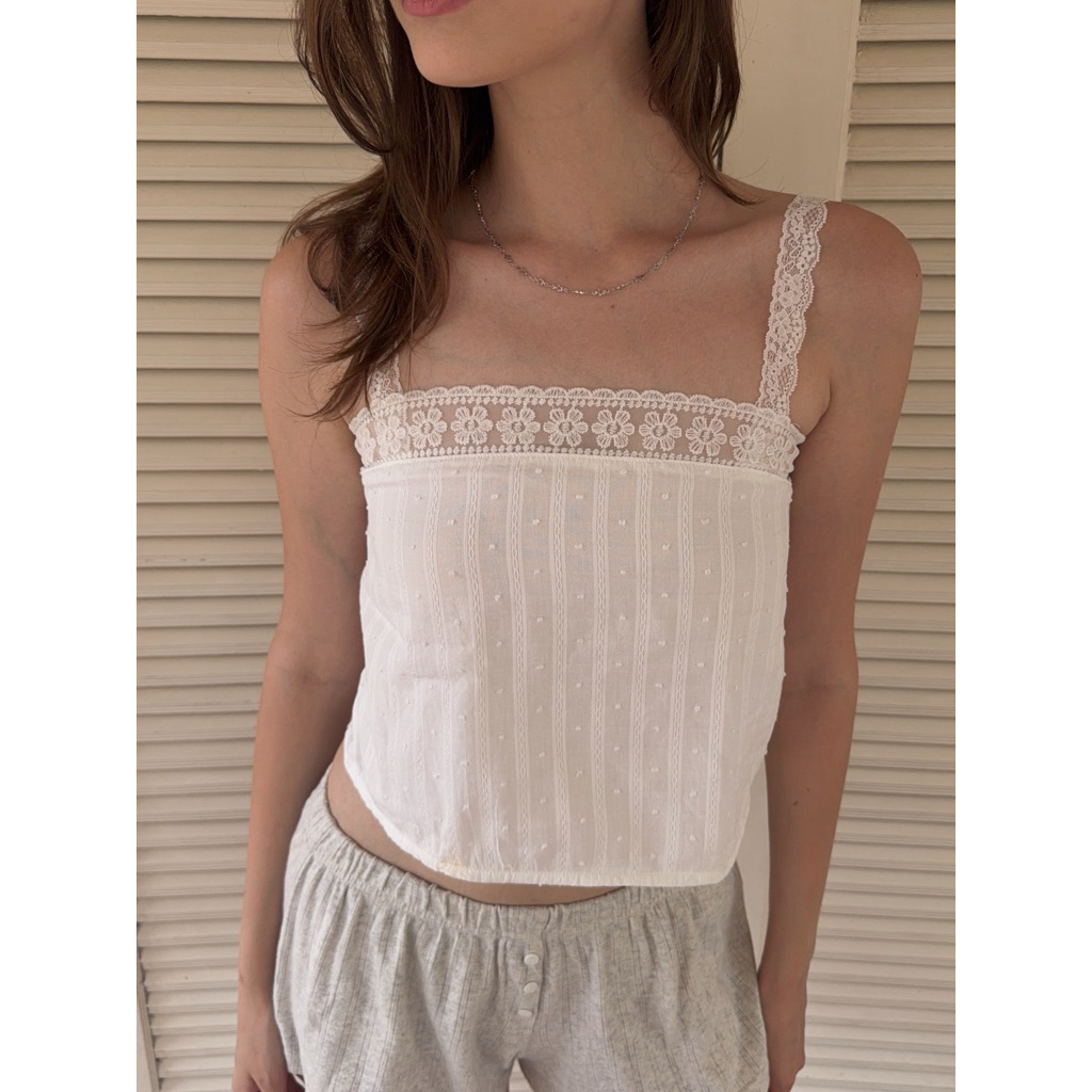 audorhe | Ivy top ( white )
