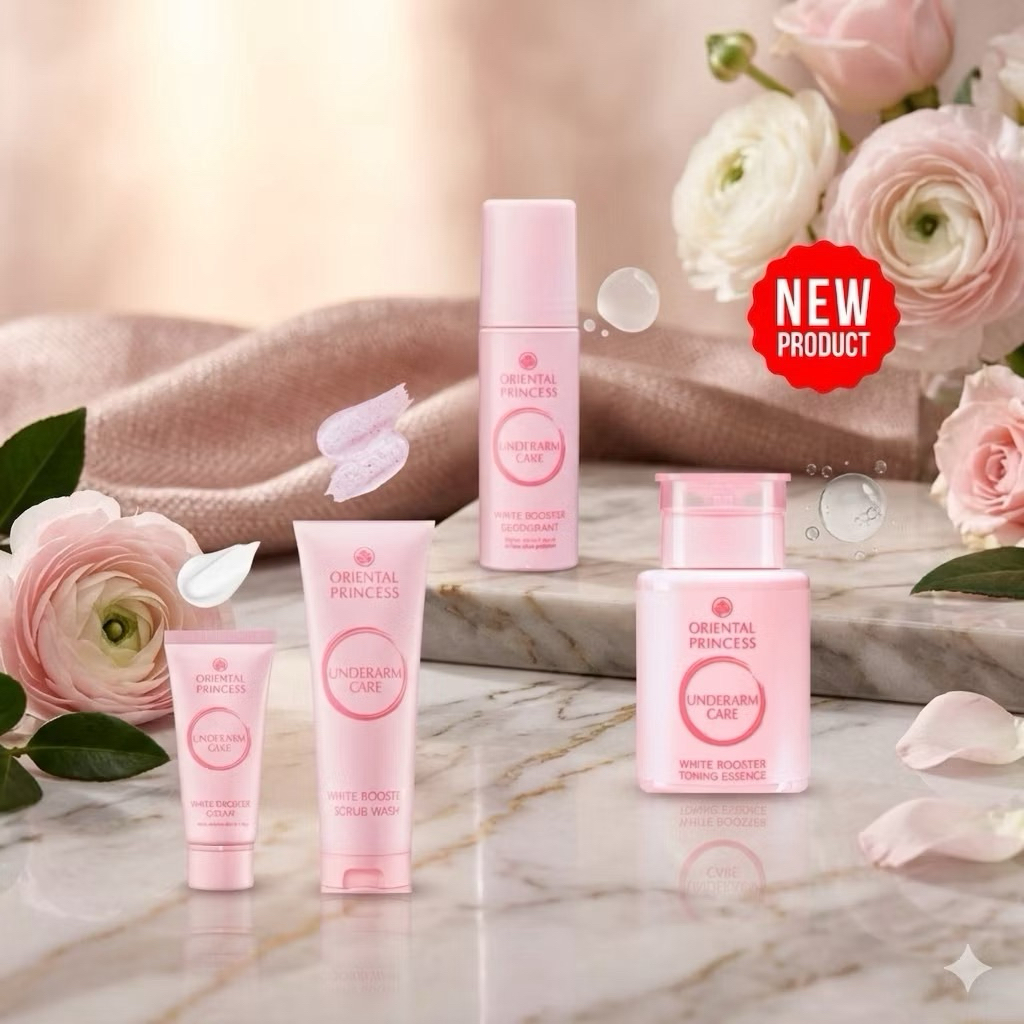 oriental รวมแพ็คเกจใหม่ Oriental Princess ครีมทารักแร้ Underarm Care Pure White Secret Enriched Form
