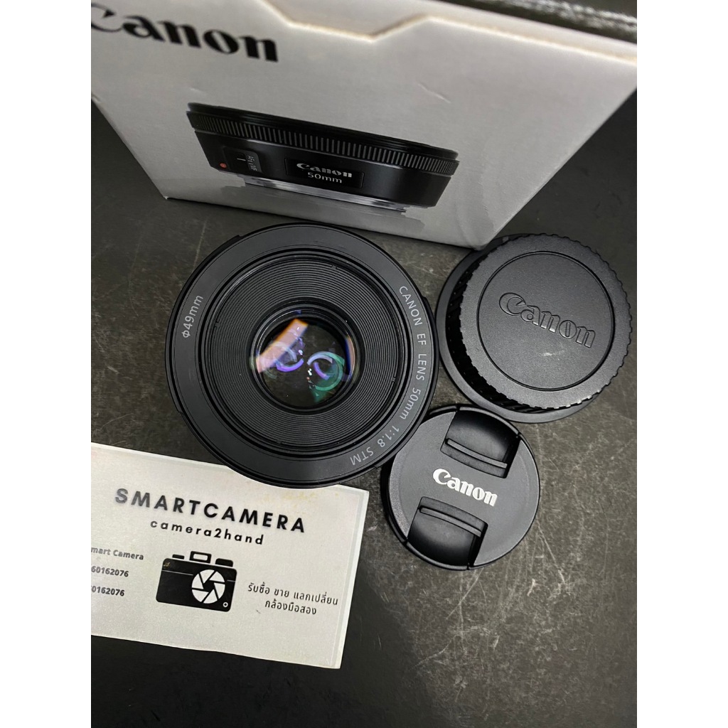 เลนส์ CANON 50 F1.8 STM