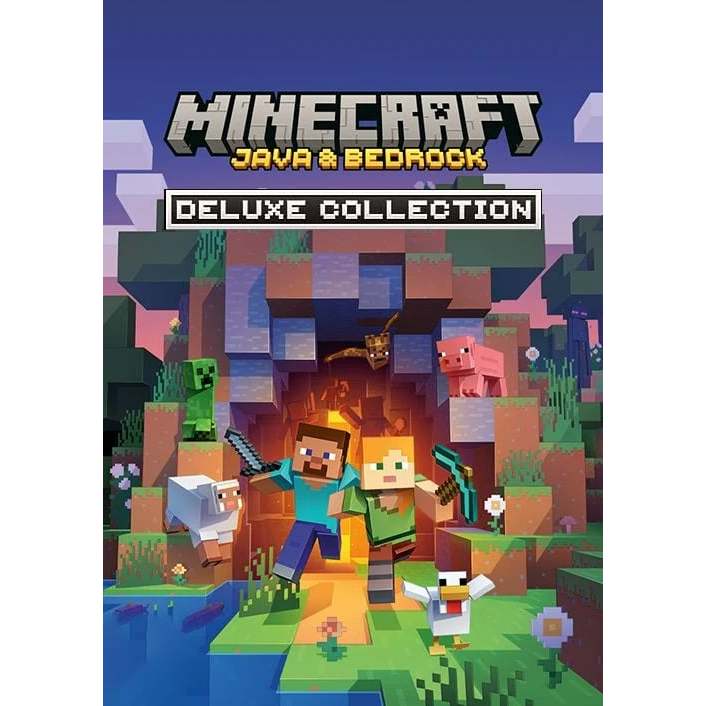 เกมPC Minecraft Java & Bedrock Edition Deluxe Collection  แท้100% JTN-ONE