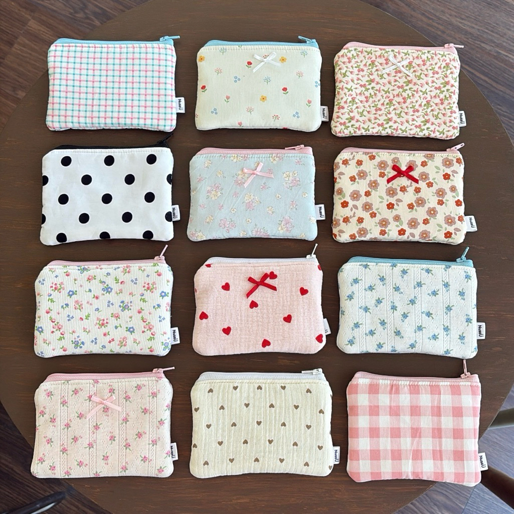 👛กระเป๋าสตางค์ (Coin pouch) ใส่เหรียญ บัตร มีซับใน บุด้วยใยนุ่มนิ่ม