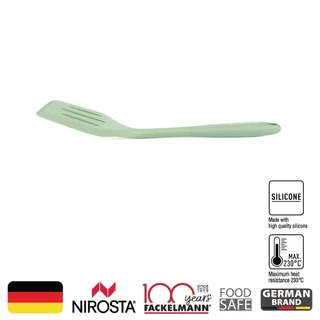 FACKELMANN ตะหลิวซิลิโคนมีร่อง ทนความร้อน ถนอมผิวกระทะ Silicone Slotted Turner Food Grade