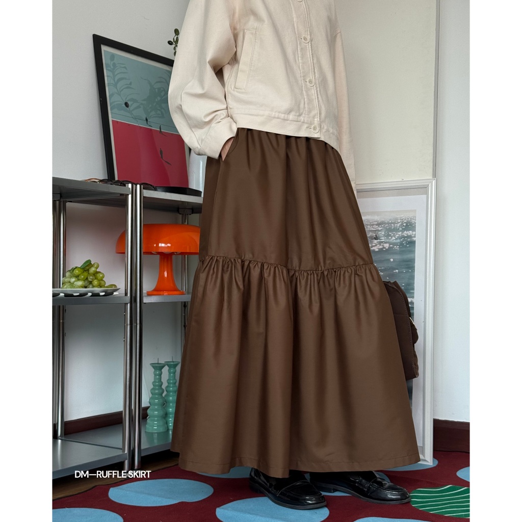 DM-Ruffle skirt_____