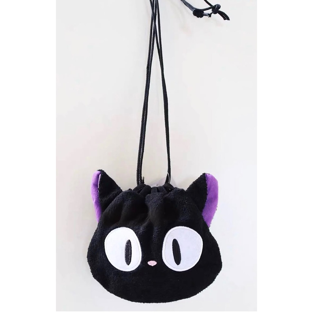 พร้อมส่ง!! กระเป๋าผ้า ภูตพิทักษ์ป่า&แม่มดบ้าน ขนปุยๆ 15*10*15 cm.