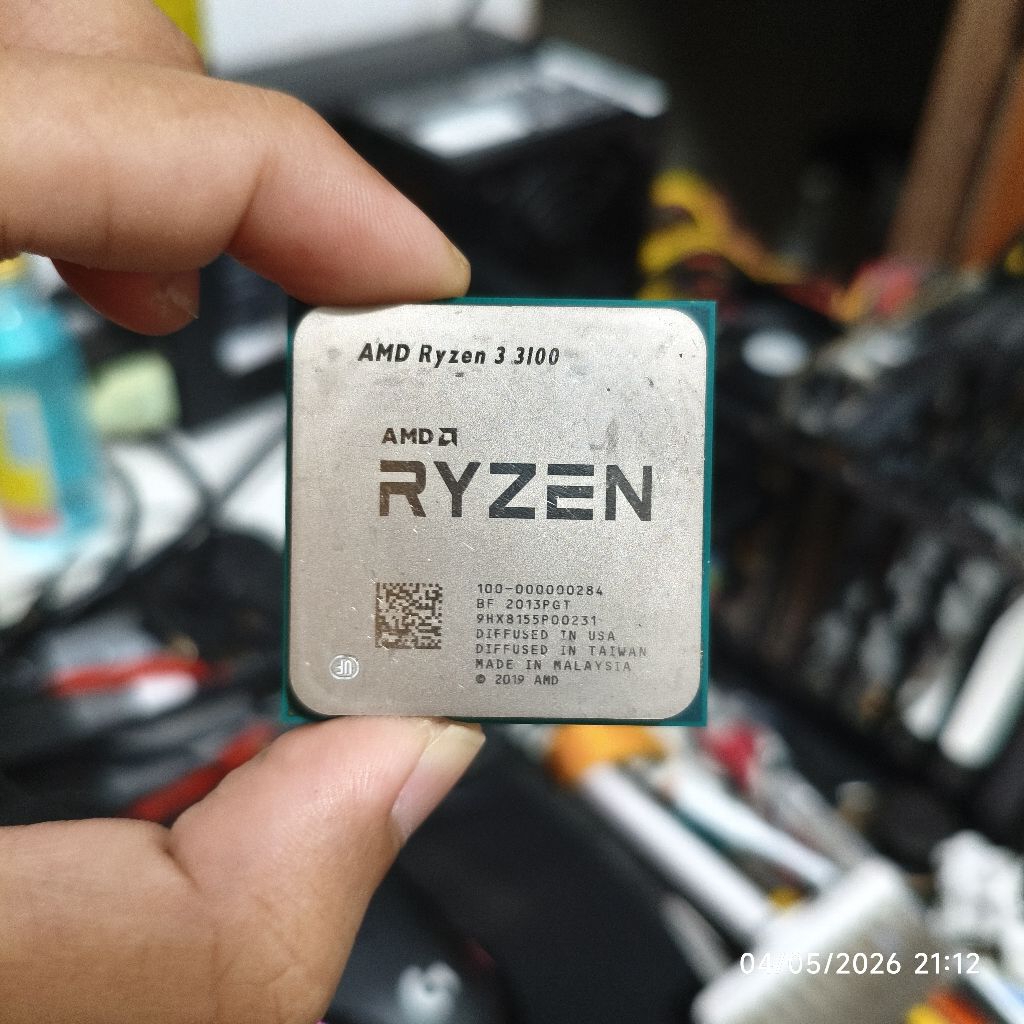 ซีพียูมือสอง(cpu) amd ryzen 3 3100 (am4)