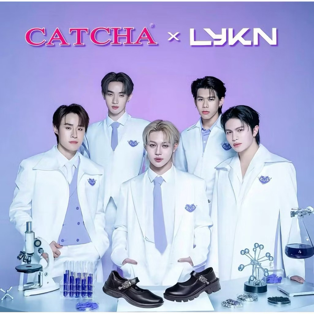 💥[พร้อมส่ง 🇹🇭]💥 CATCHA x LYKN รองเท้านักเรียน ไซส์37-42 CXLYKN 2 รุ่นพื้นส้นสูง พร้อมของแถมกิ๊บกับกร