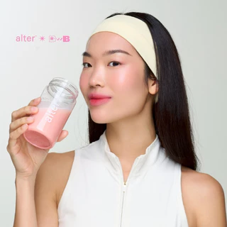 alter x BWB Strawberry Yoghurt protein โปรตีนรสโยเกิร์ตสตรอเบอร์รี่ โปรตีนพืช โปรตีน 1 กระปุกขนาด 400กรัม