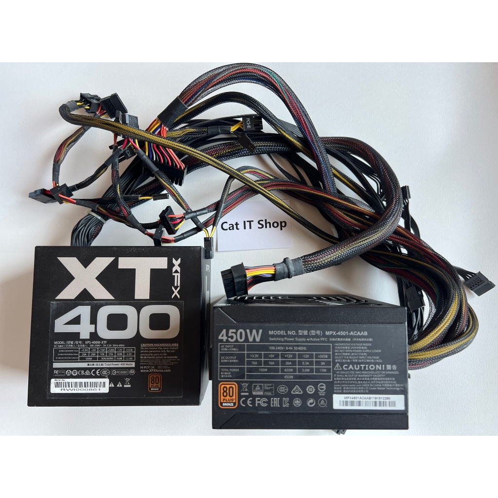 PSU 400-550W 80+ มือสอง