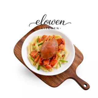 Elowen Kitchen จานเซรามิกสีขาวมินิมอล จานชามดีไซน์เรียบหรู สไตล์โรงแรม เข้าไมโครเวฟได้