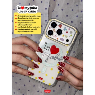 amuse stuff-I ❤️ my jobs clear case เคสใสสำหรับคนรักงานมาแล้วว✨