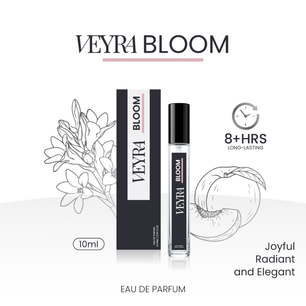 VEYRA [BLOOM] Eau De Parfum 10 ml | Joyful • Radiant • Elegant