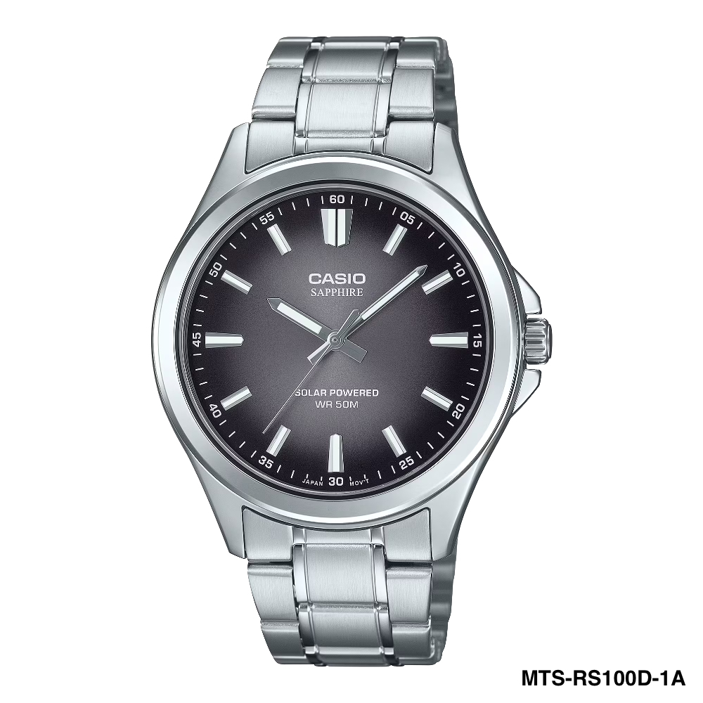 Casio Standard นาฬิกาข้อมือผู้ชาย รุ่น MTS-RS100,MTS-RS100D-1A,MTS-RS100D-2A,MTS-RS100D-3A,MTS-RS100