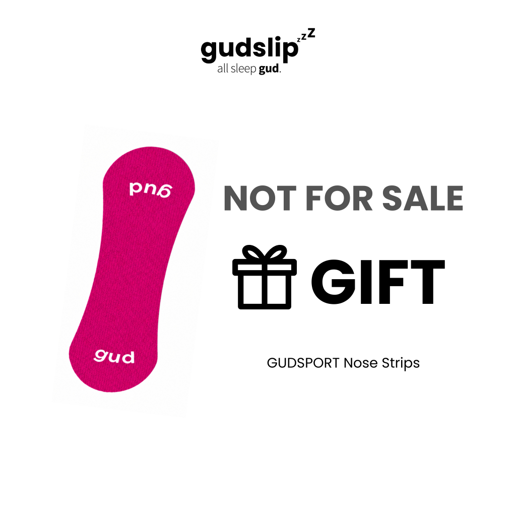 [Free Gift] GUDSPORT Nose Strips แผ่นแปะจมูก สีชมพู