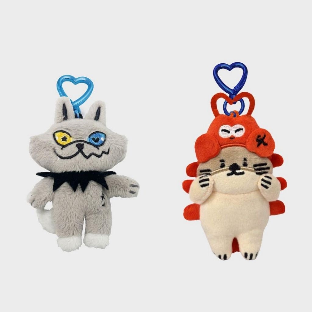 LYKYOU  NONG NOOONG ไลค์ยู และน้องนุ่ง ตุ๊กตาจิ๋ว TINY FRIENDS DOLL KEYCHAIN