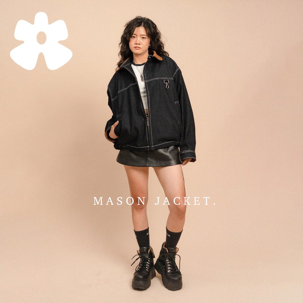 Snoop Mason denim jacket เสื้อแจ๊คเก็ตยีนส์